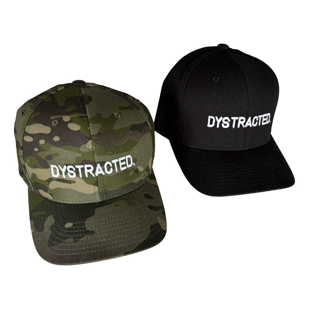 DYSTRACTED Fitted Hat